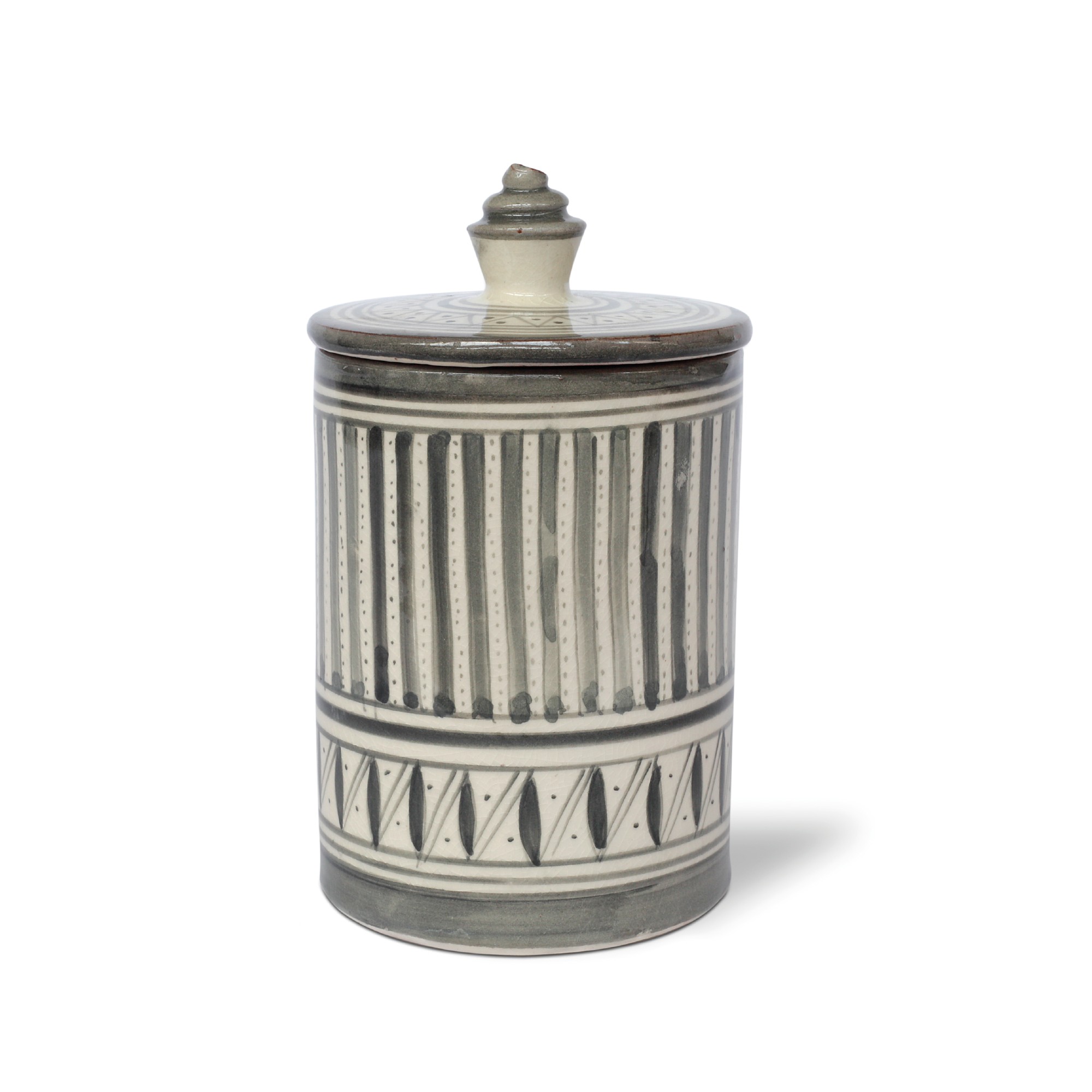 Zierbehälter, Ø 10 cm, H 14 cm von fischer's lagerhaus
