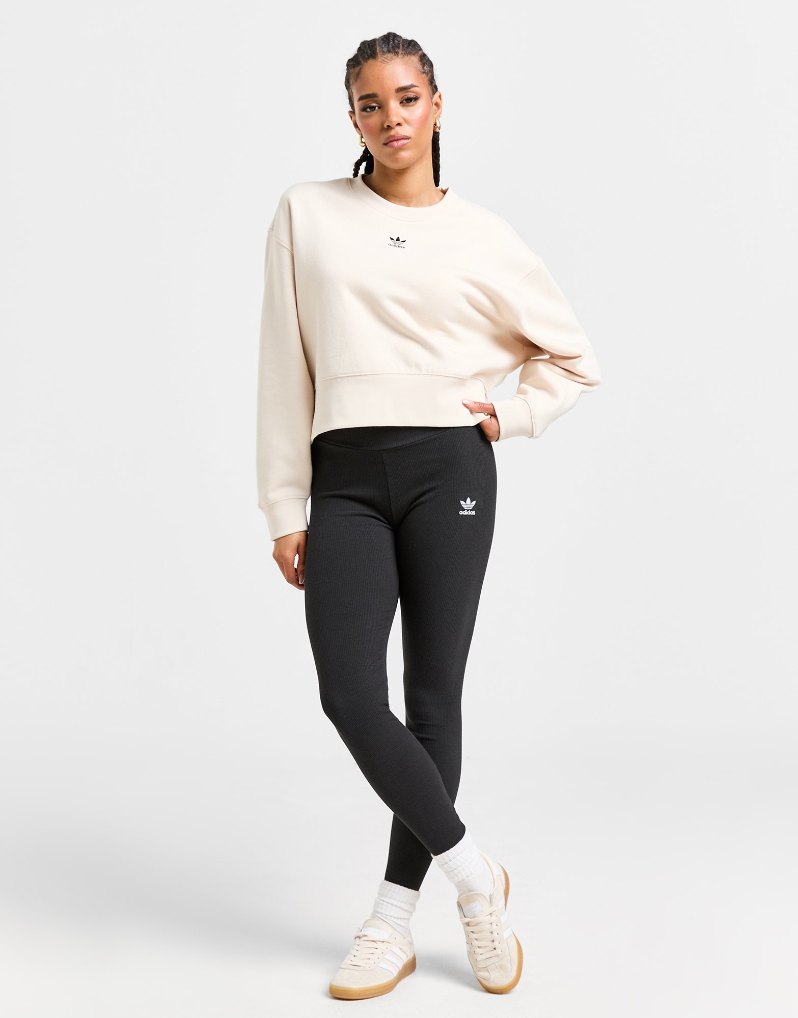 adidas Originals Sweat Trefoil Femme