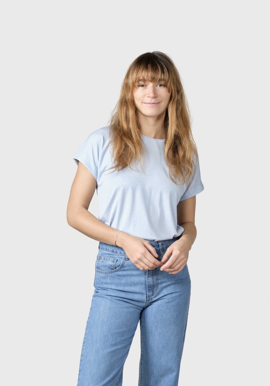 Klitmøller Collective T-Shirt Sigrid Tee Light Blue