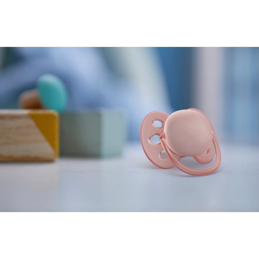 Philips Avent Schnuller ultra soft SCF09131 0-6 Monate lilarosa 4 Stück