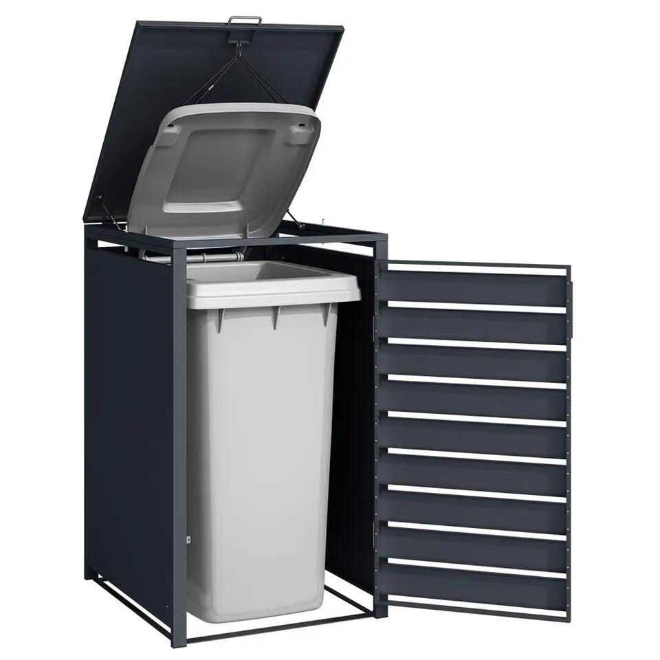 Kliko ombouw - 1 container - Antraciet