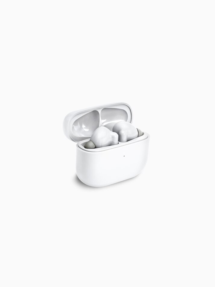 Fones de ouvido True Wireless com controle por toque - Branco