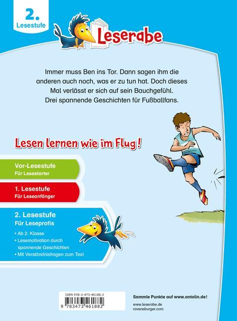 Fußballfieber, Spannende Kickergeschichten - Leserabe ab 2. Klasse - Erstlesebuch für Kinder ab 7 Jahren