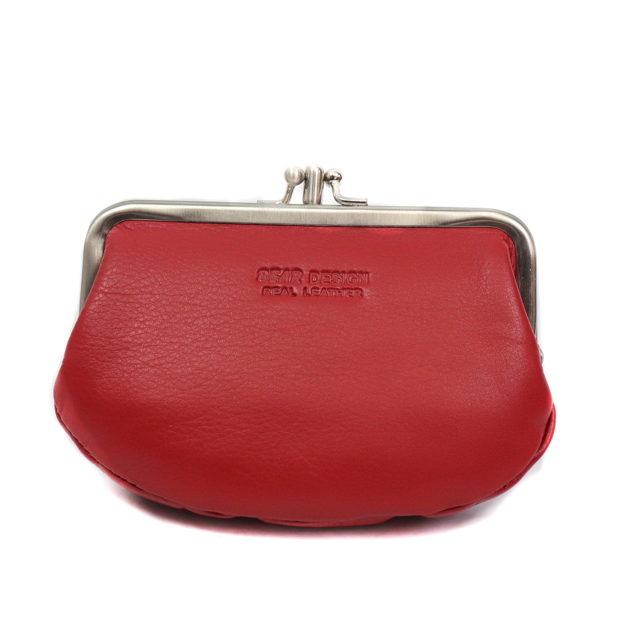 Beugelportemonnee 'Leona' rood Rood