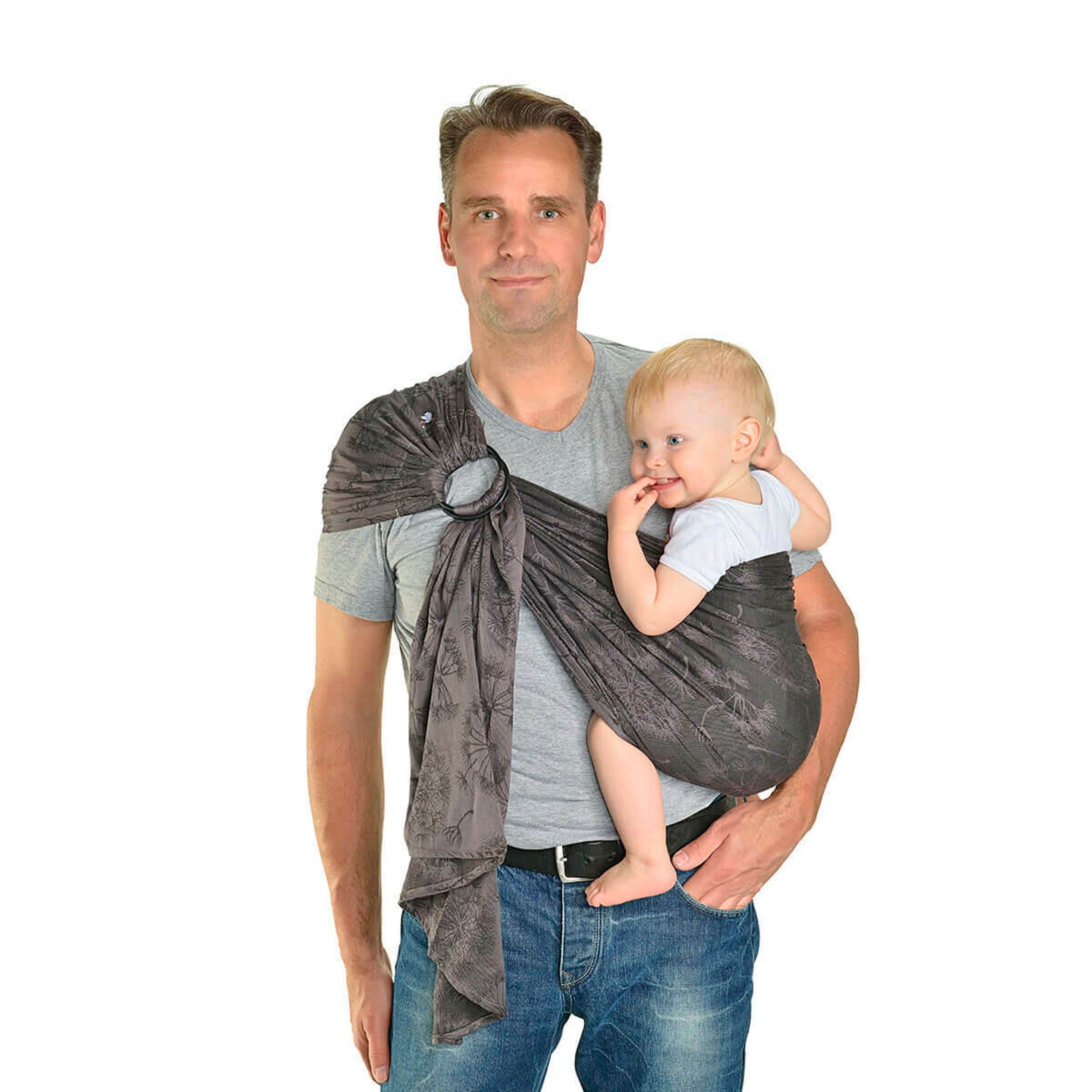 HOPPEDIZ® Babytragetuch Ring-Sling Chicago
