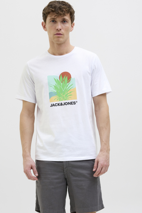 Jack & Jones witte heren t-shirt
