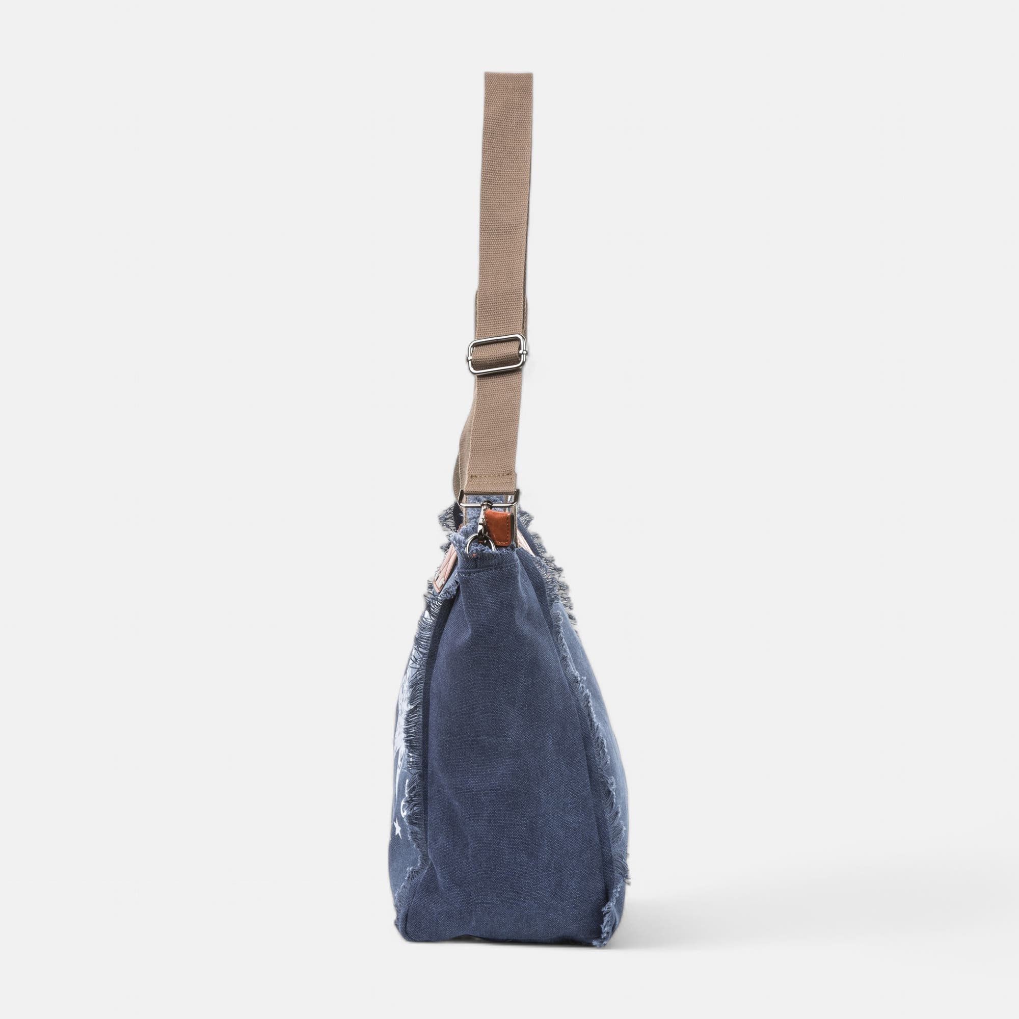 Sac de shopping bleu
