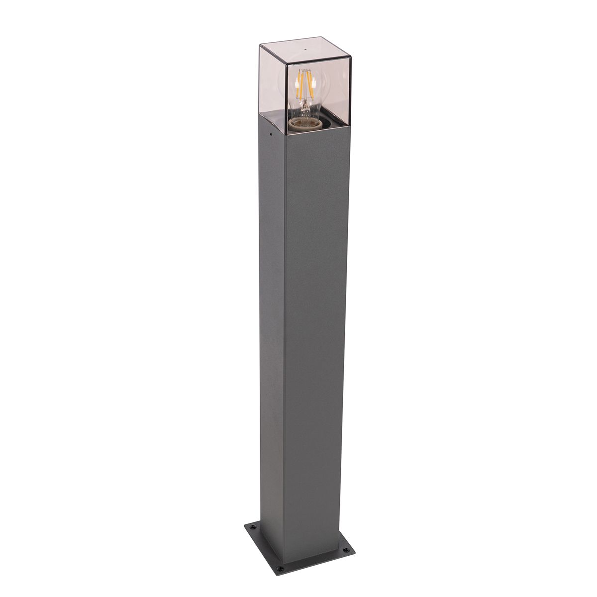 Buitenlamp 70 cm antraciet met grondpin en kabelmof - Denmark
