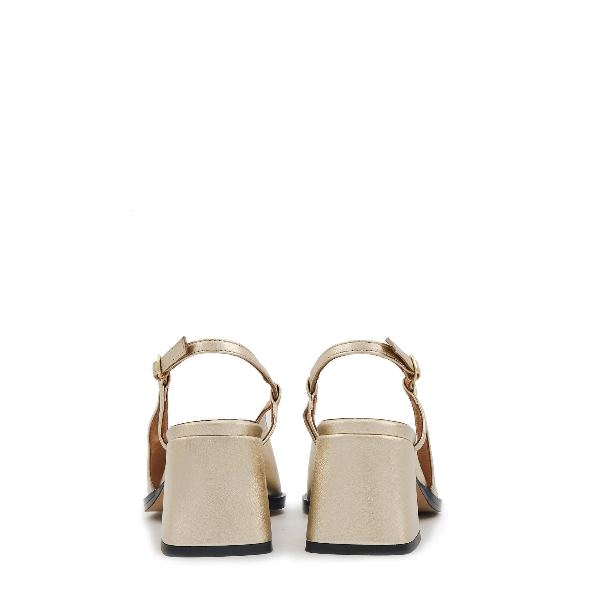 DENISE METALISÉ LIGHT SUEDE - Escarpins en cuir | Doré
