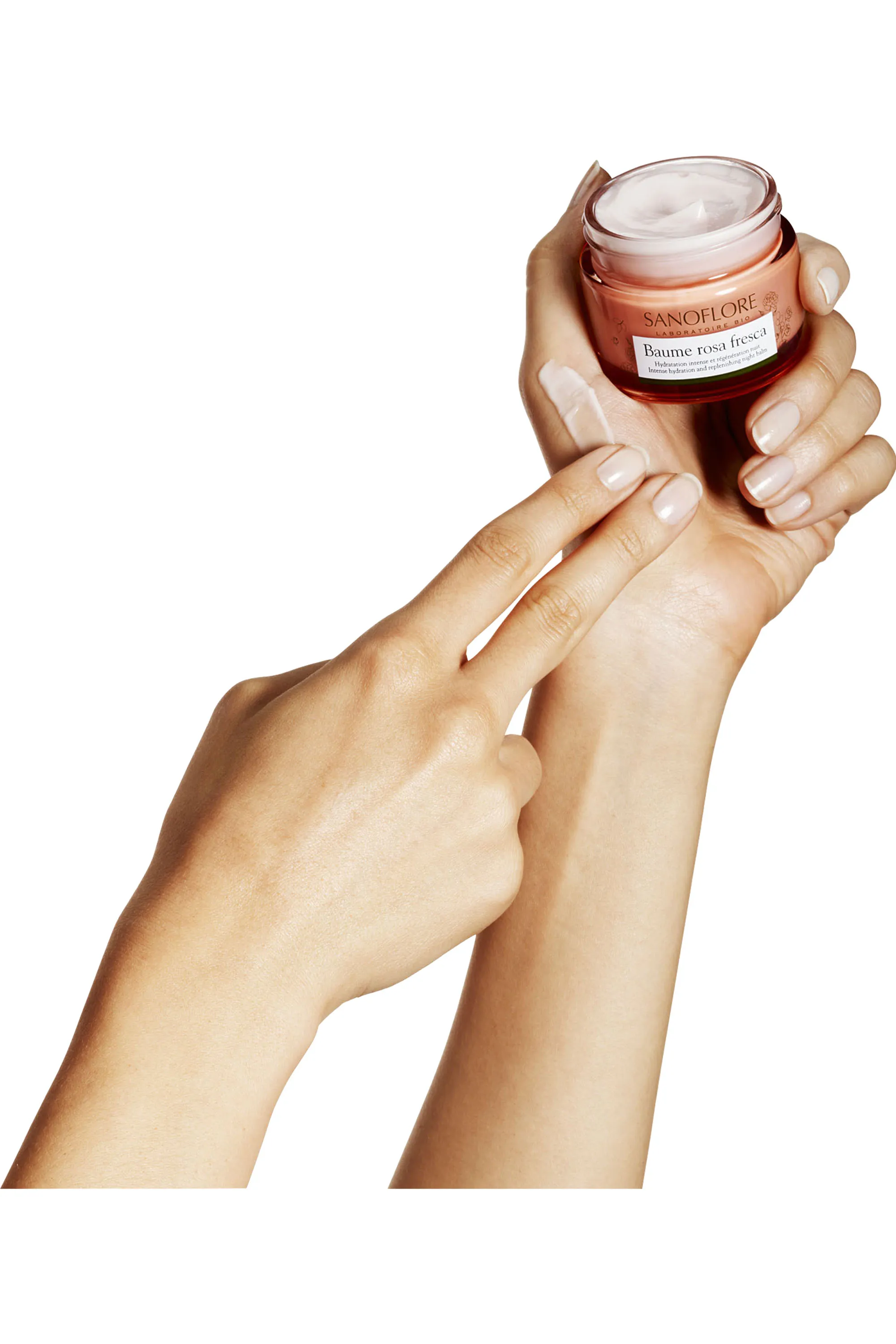 Sanoflore Crème de nuit regénérante Rosa Fresca-50 ml