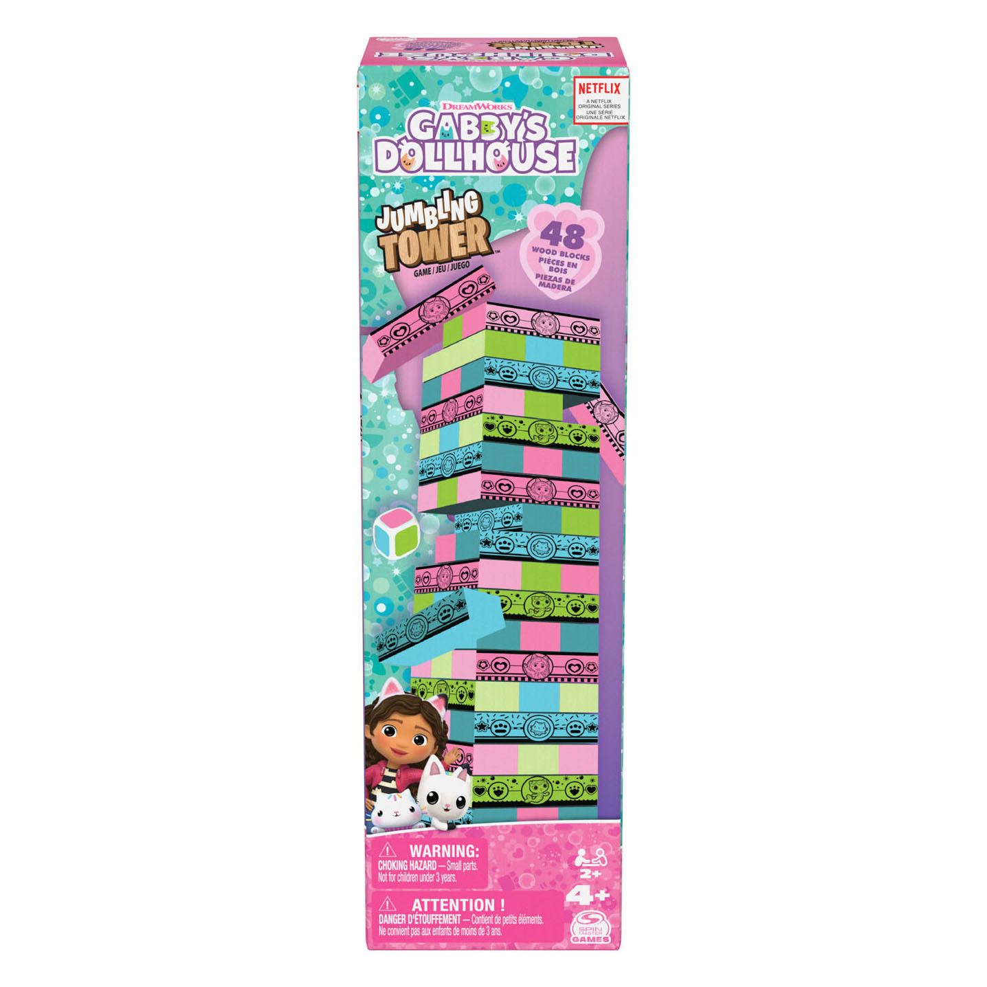 Gabby's Poppenhuis - Jumbling Tower Stapelspel