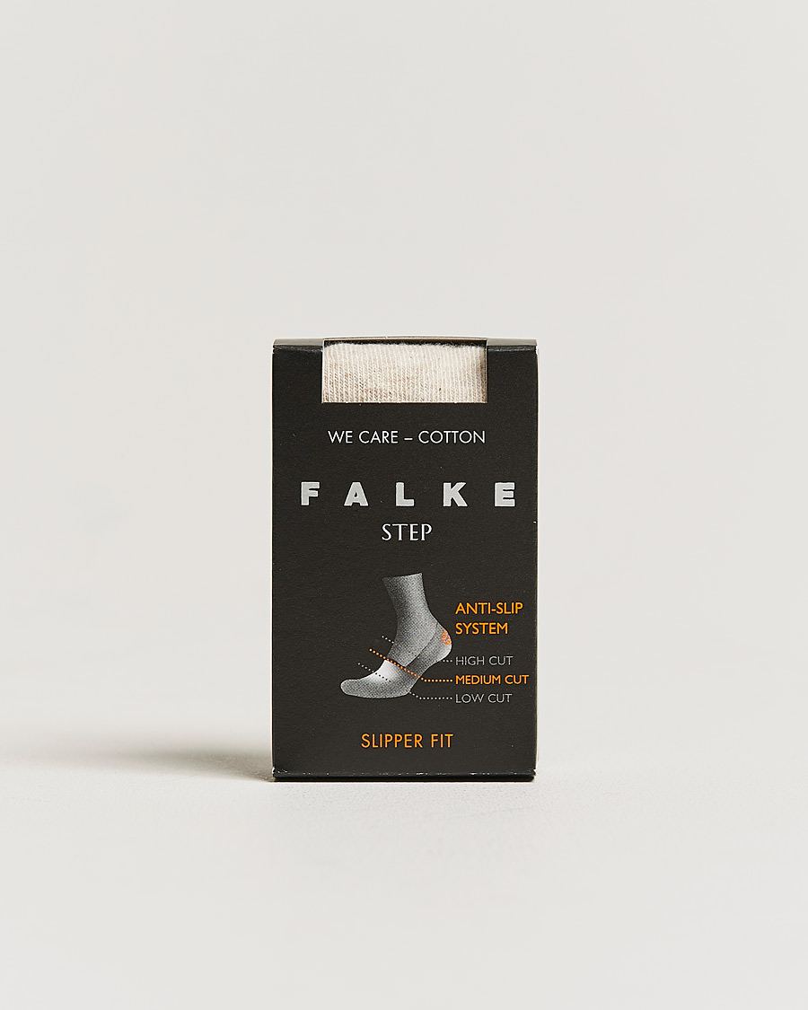 Falke Step In Box Loafer Sock Sand Melange