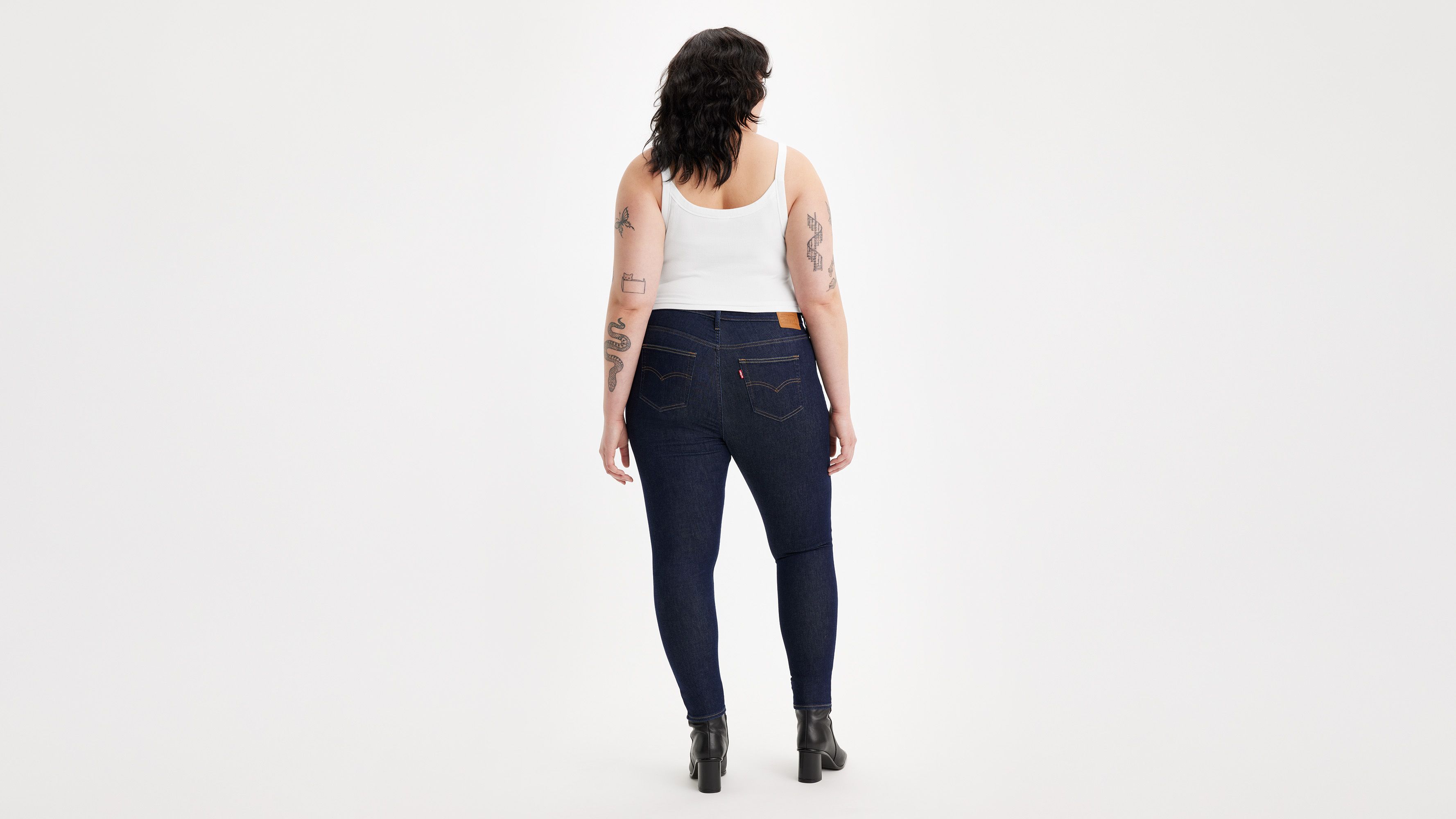 Jean Super Skinny taille haute 720™ (Plus) - Deep Serenity - Bleu