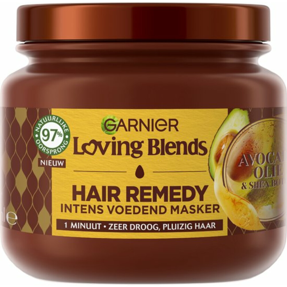 Garnier Loving Blends Avocado Olie en Shea Boter Haarmasker340 ml