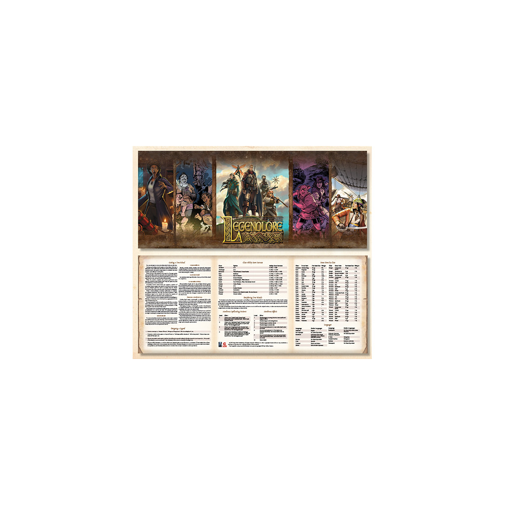 Legendlore - Game Master Screen