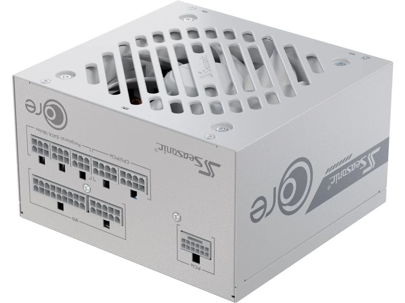 Seasonic Netzteil CORE GX Weiss ATX 3.1 750 W Leises und effizientes Netzteil mit ATX 3.1-Standard