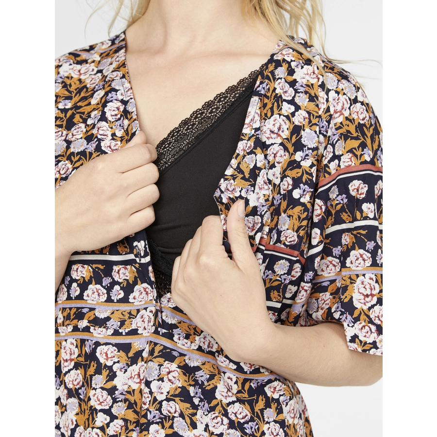 mama licious Stillkleid MLLUISA Peacoat