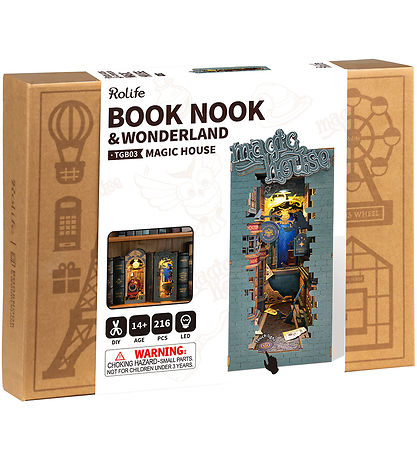Rolife Miniatur-Diorama - DIY - Book Nook & Wonderland - Magie