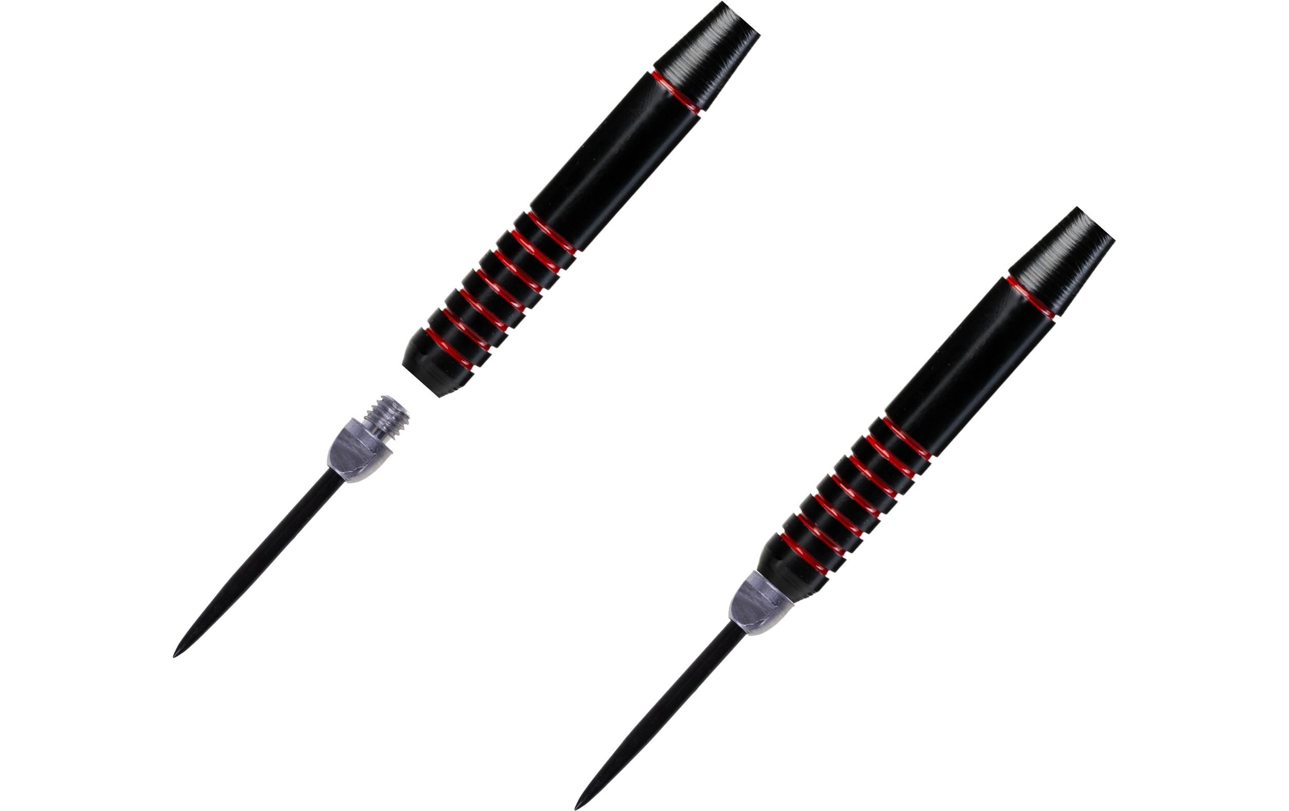 Metallspitzen Softdarts Alu 3 Stück inkl. Holder SetDart Spitzen mit 2BA Gewinde (4.7 mm) Set