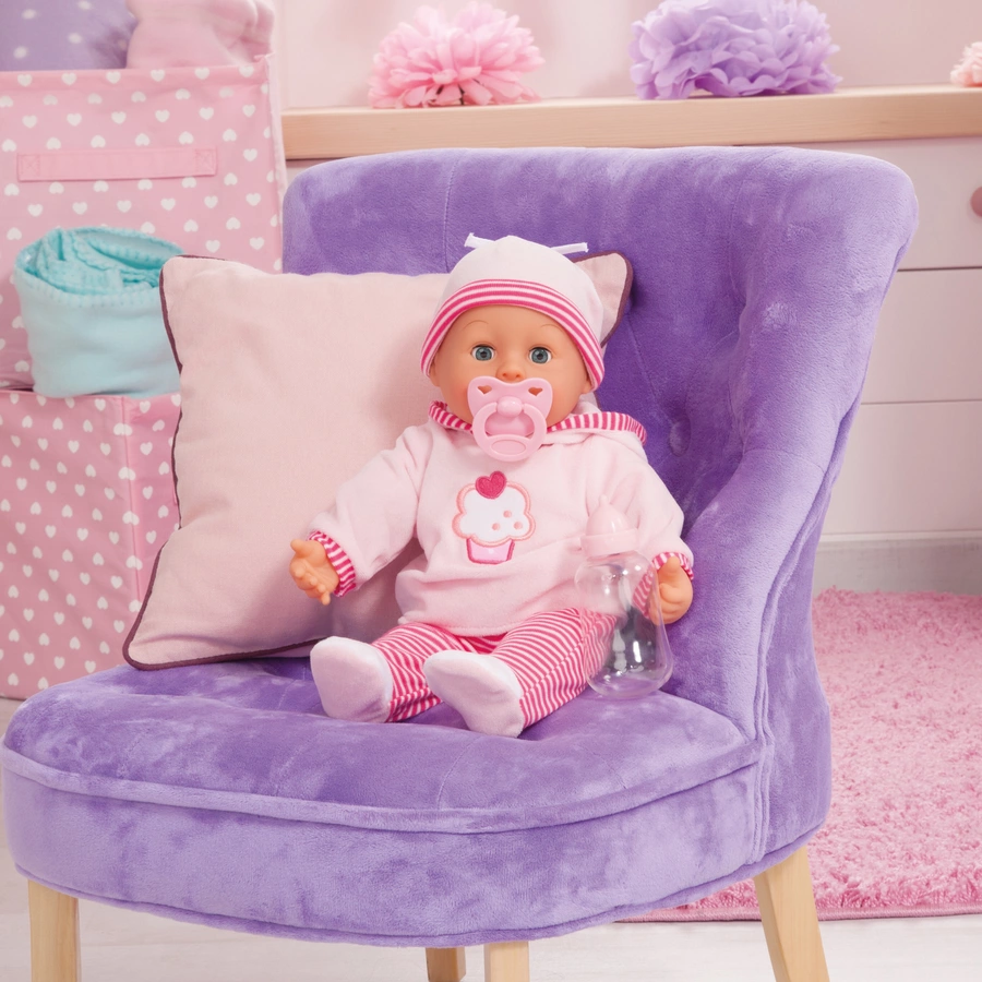 bayer Design First Words Baby 38 cm, rosa