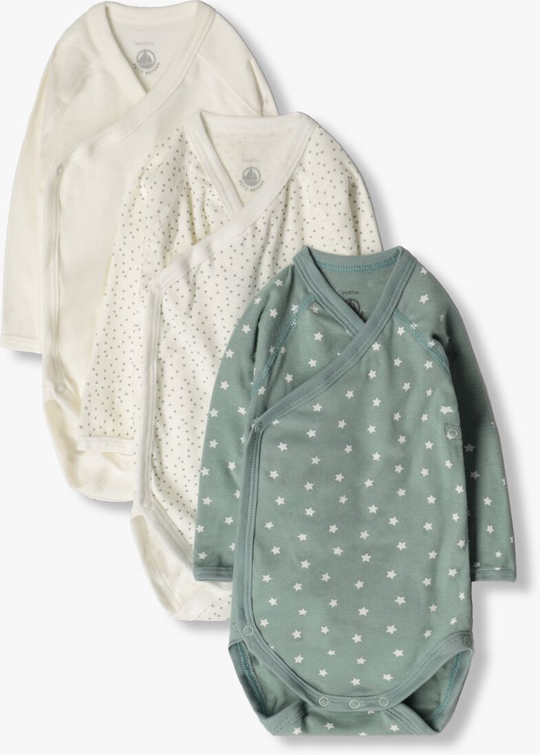 PETIT BATEAU multi petit bateau  3 bodies naiss ml