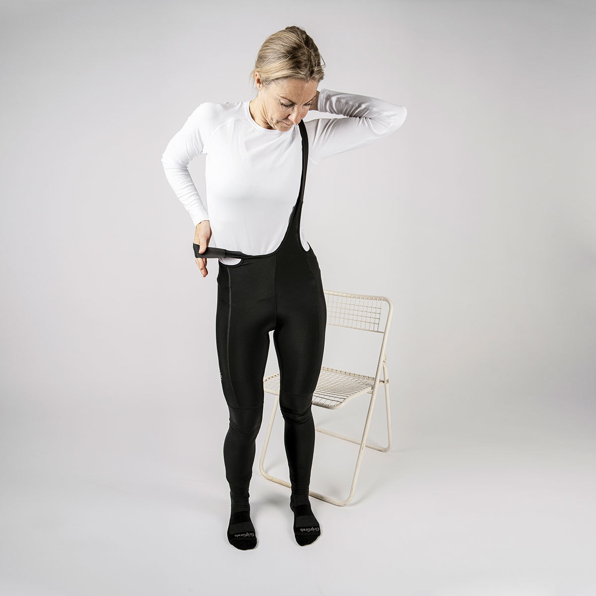 GripGrab Winter Merino High Cut Fietssokken Zwart
