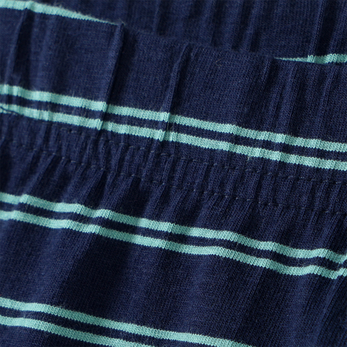 Yigga 3 Jungen Boxer mit Bio-Baumwolle blau / dunkelblau