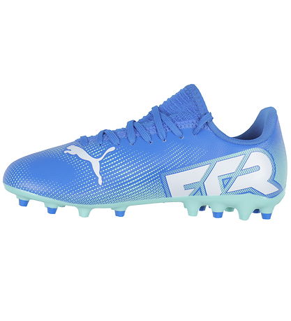 Puma FodboldStøvler - Future 7 Play MG Jr - Hyperlink Blue/Mint