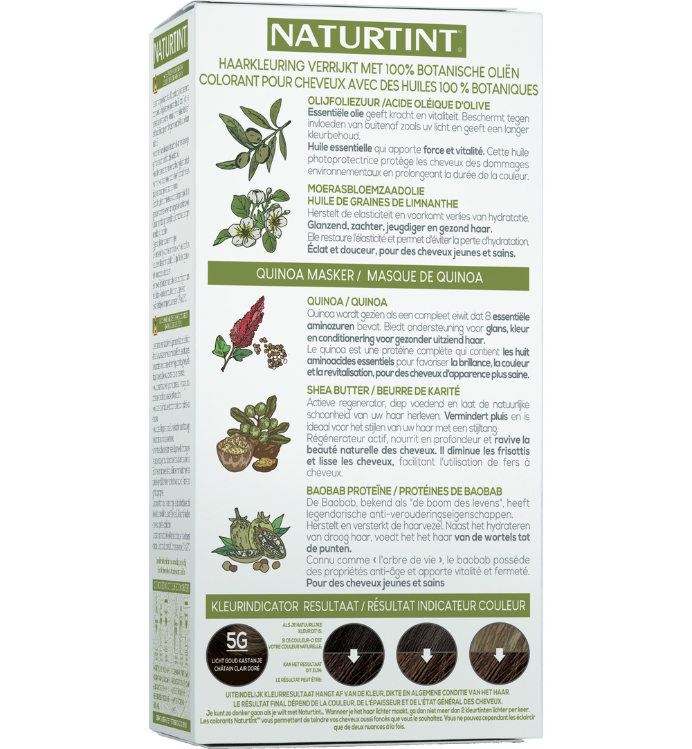 Naturtint 5G Licht Goud Kastanje (170 ml)