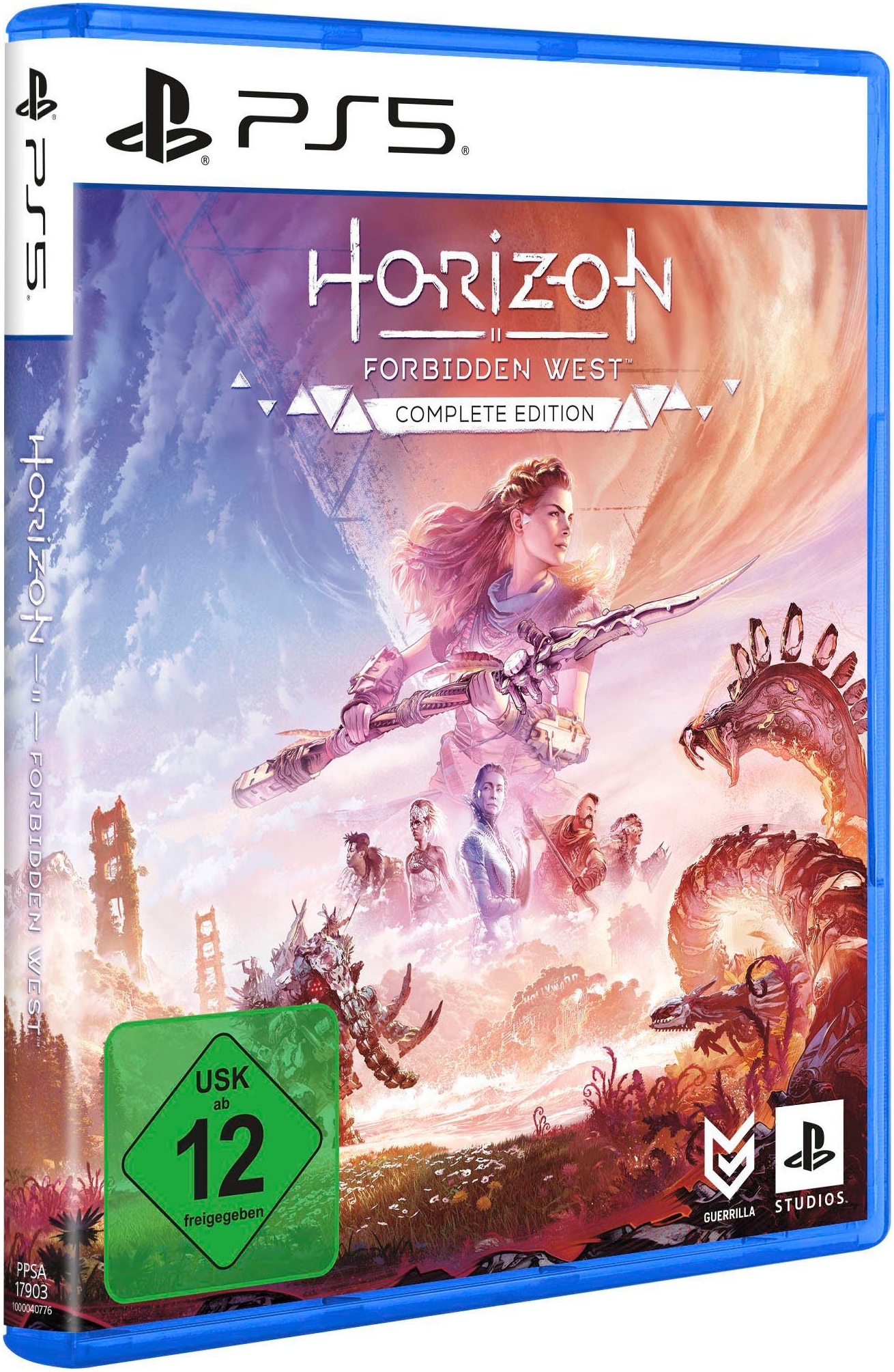 PlayStation 5 Konsolen-Set »PS5 Disk (Slim) + Horizon Forbidden West Complete Edition« 1.000 GB