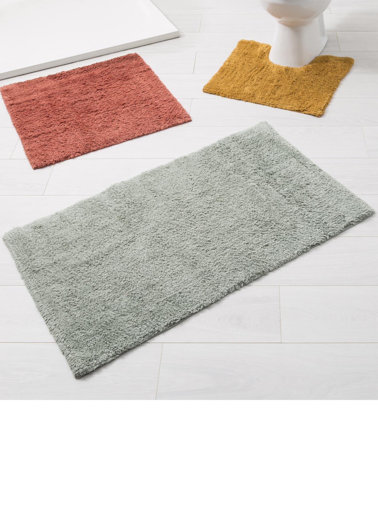 Tapis de bain uni bien épais
