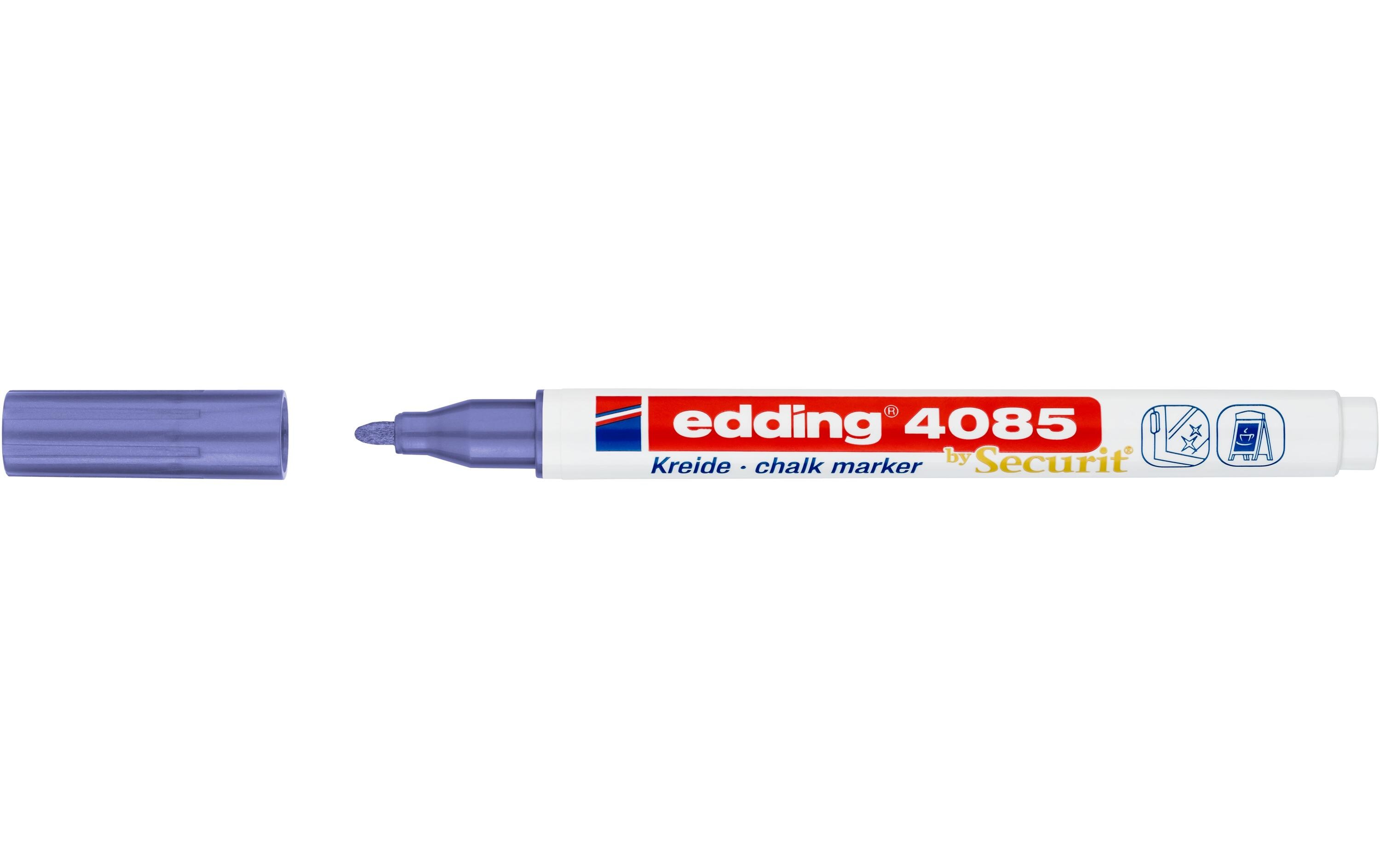 Kreidemarker 4085 Violett-MetalicKreidestift für deckende Gestaltungen