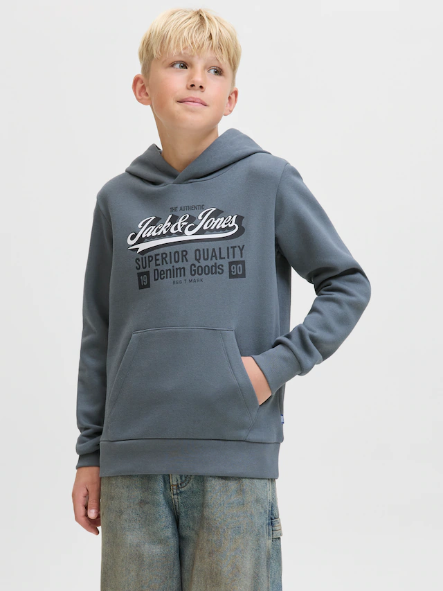 Jack & Jones Junior Kapuzensweatshirt »JJELOGO SWEAT HOOD 2 COL AW25 NOOS JNR«