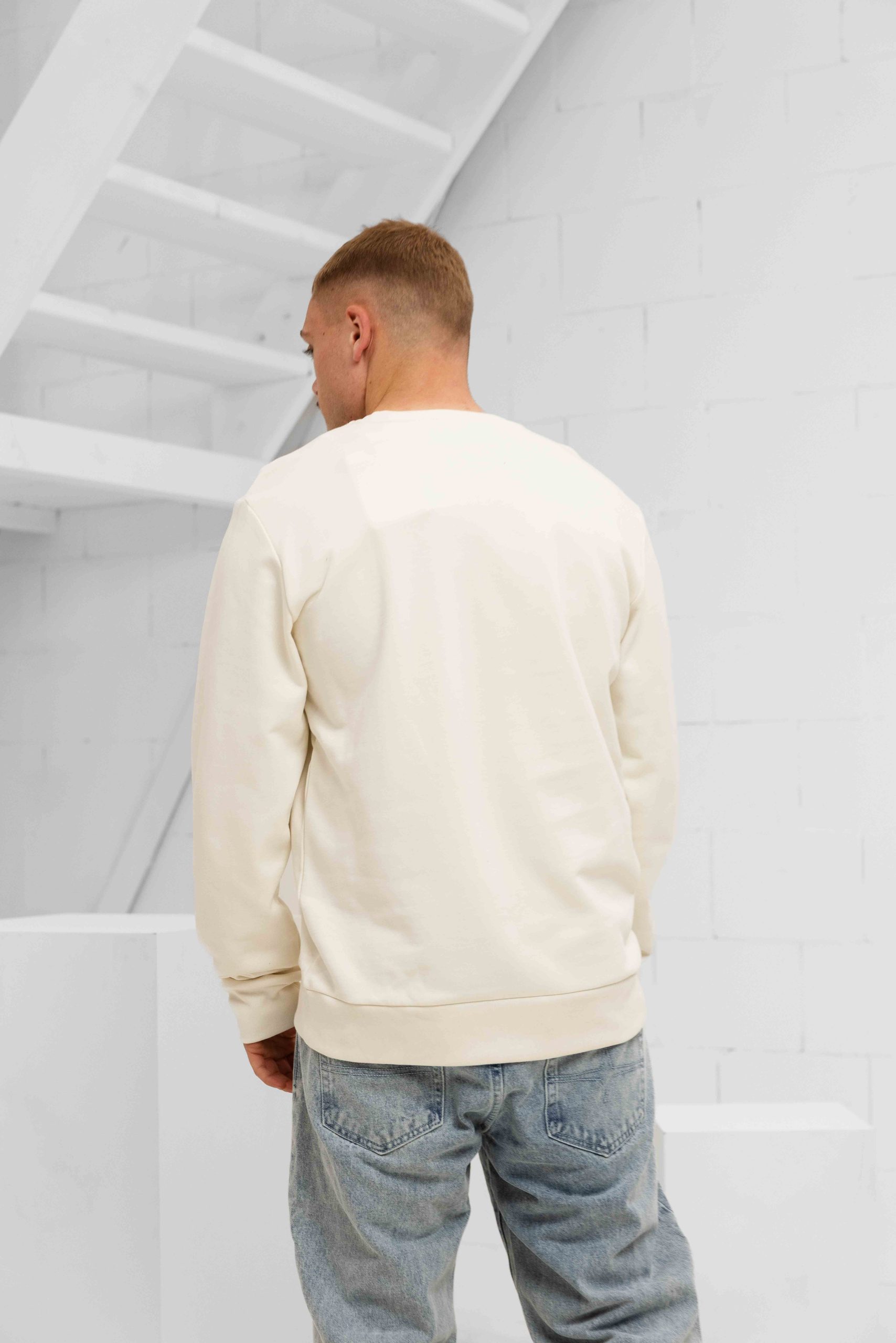 Iceberg 5C Felpa E032 Sweater Heren Beige