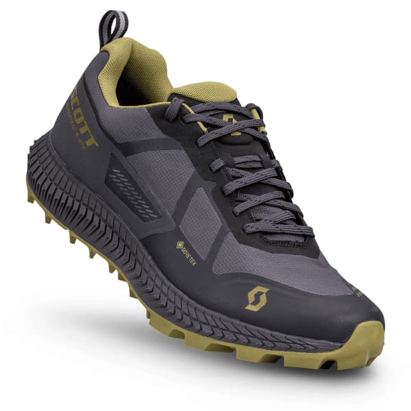 Chaussure trail SCOTT SUPERTRAC 3 GORE-TEX BLACK/MUD GREEN