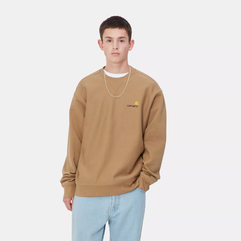 Carhartt WIP American Script Sweat White