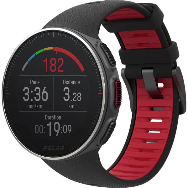Montre cardio GPS POLAR VANTAGE V TITAN TI BLACK RED