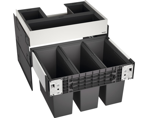 BLANCO Inbouw afvalbak SELECT II 60/3 Orga Inhoud 3x 15 l 526209