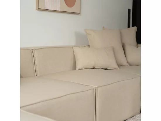 Home Deluxe Canapé VERONA gris clair L