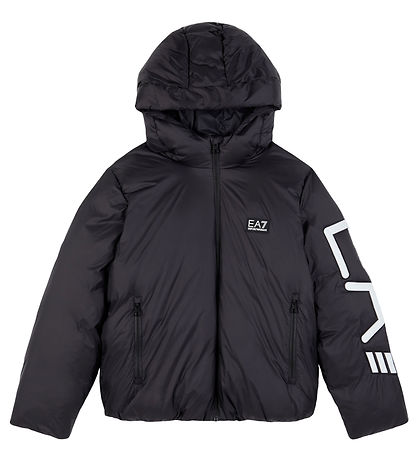 EA7 Steppjacke - Armani Blue m. Weiß