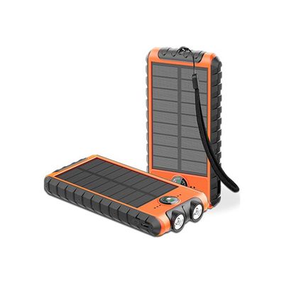 BigBen Connected - Powerbank / batterie de secours rechargeable - 10000 mAh - noir/orange