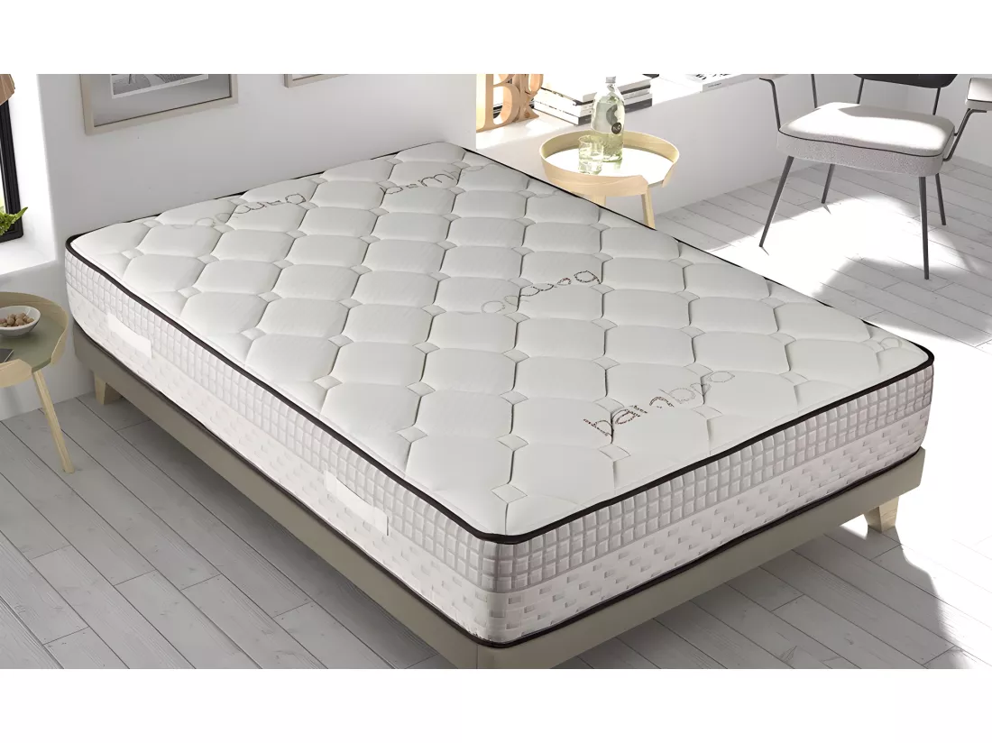 Matelas Bambou à Mémoire de Forme 160x200 Hauteur 24 cm +/-2