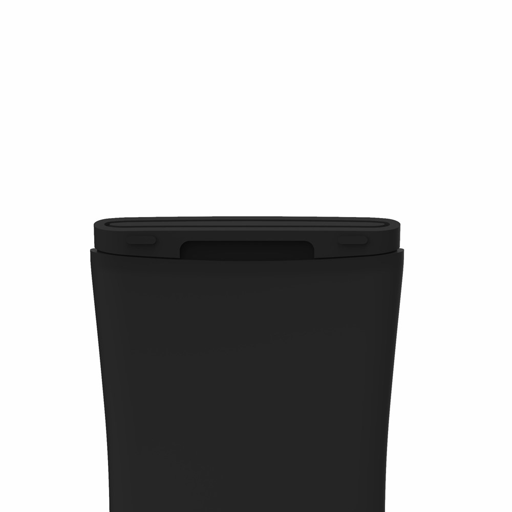 Fitbit Versa 4 / Versa 3 / Sense 2 / Sense Silikon Sport Armband (Gelenkumfang 160-200mm) - Schwarz