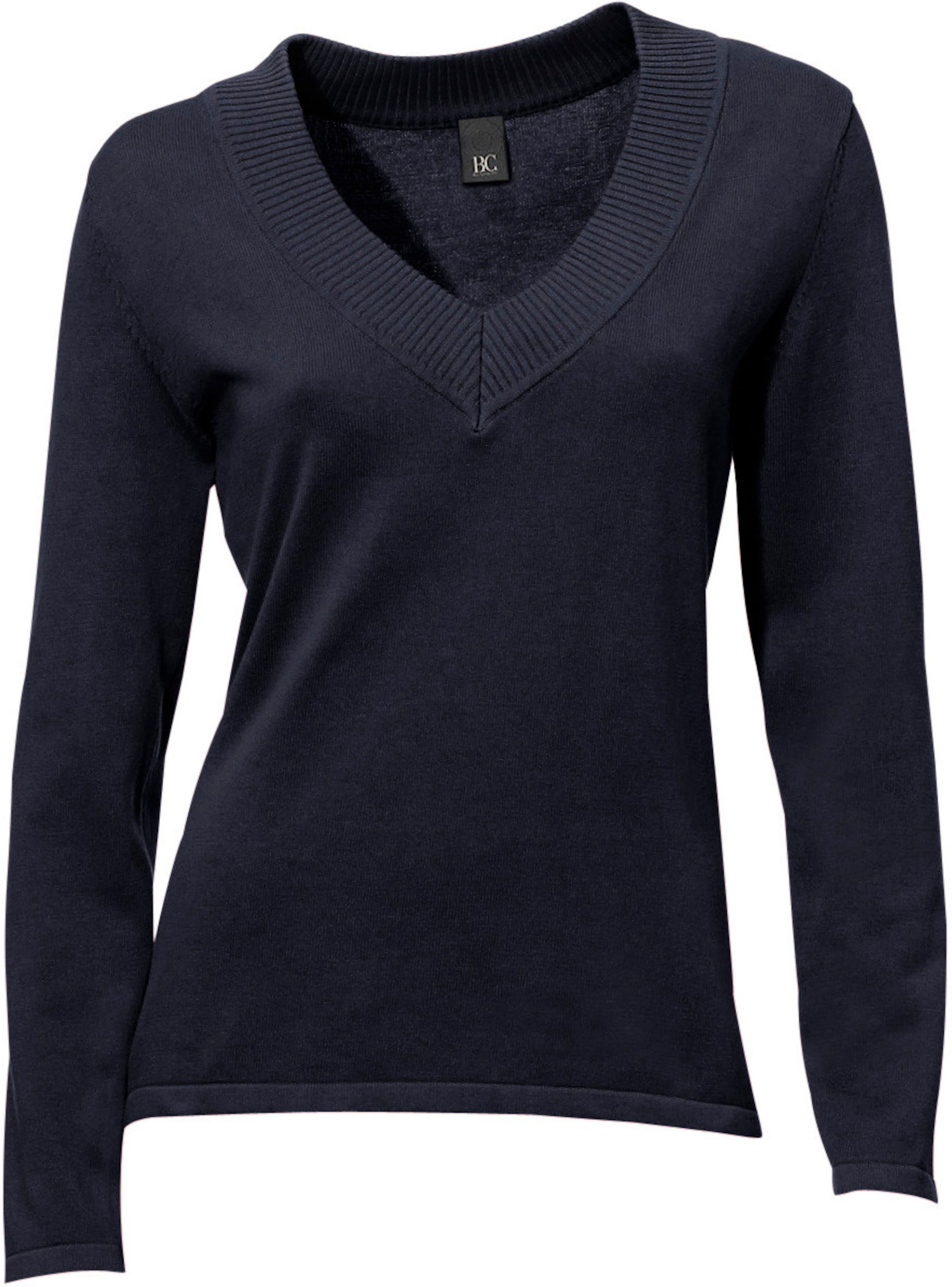 heine V-Pullover in marine