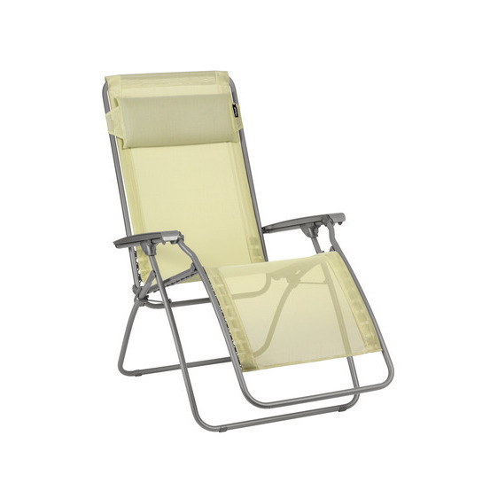 Relax RCLIP batyline Etamine sur tube acier laqué coloris gris titane