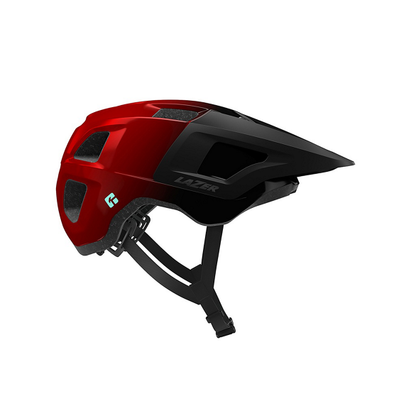 Lazer Lupo Kineticore Cykelhjelm Metallisk Rød