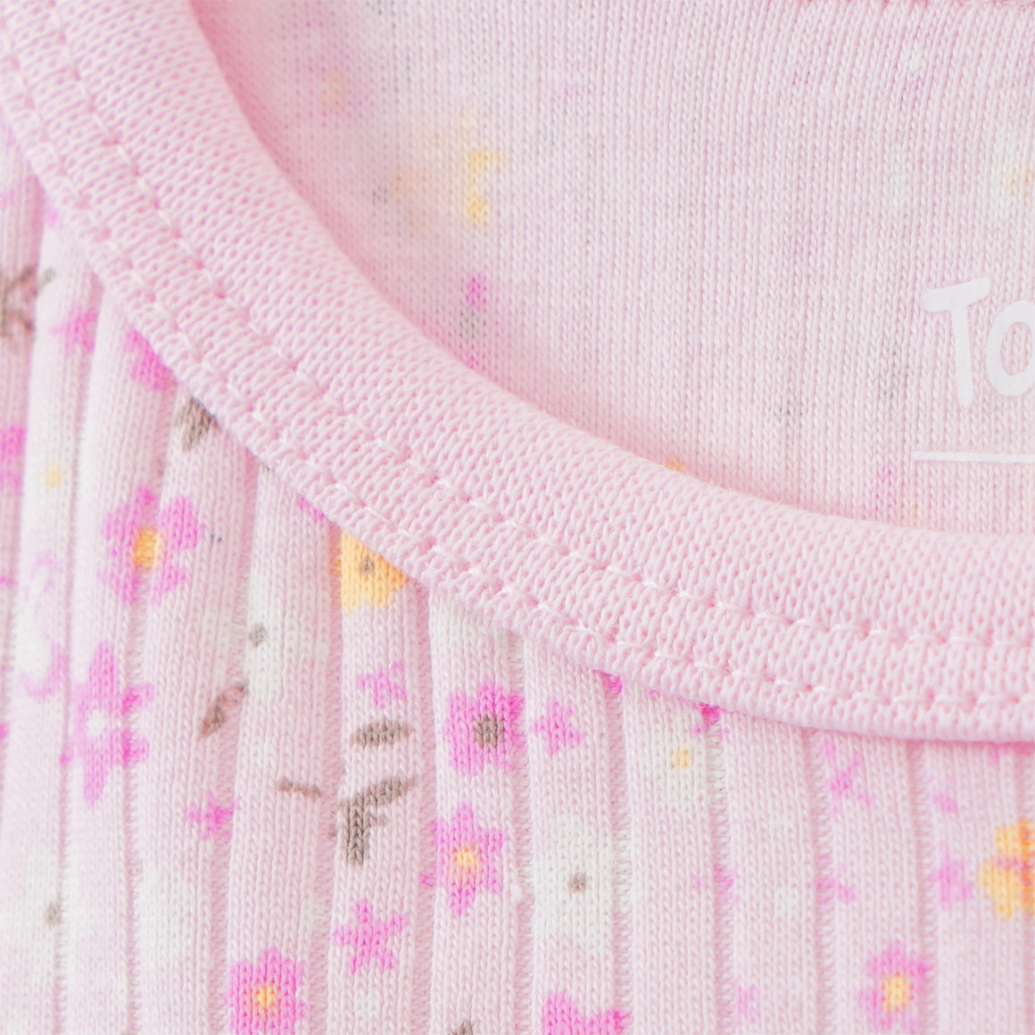 Topomini Baby Shorty im Millefleur-Design rosa