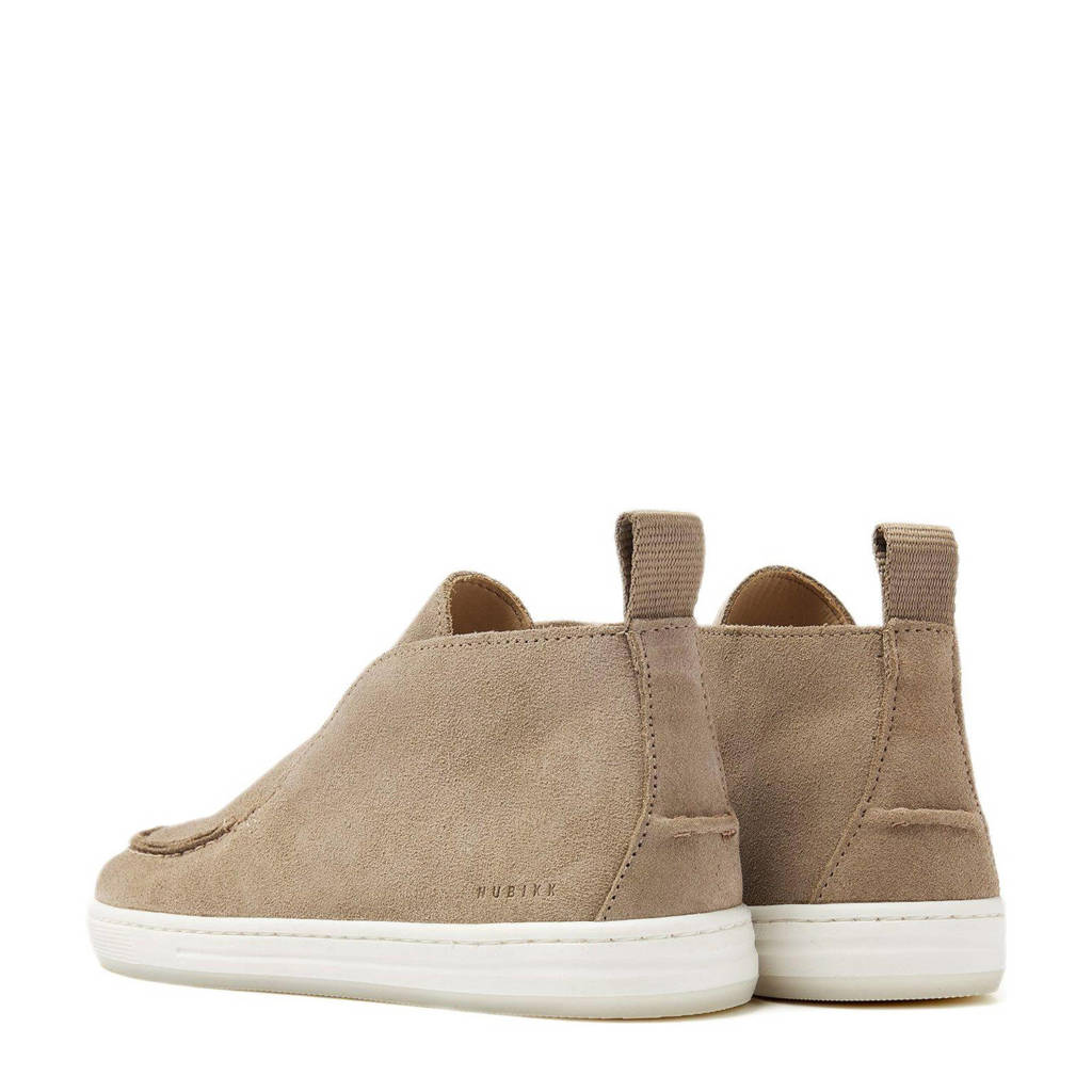 Nubikk Jiro Suosuède enkelboots taupe