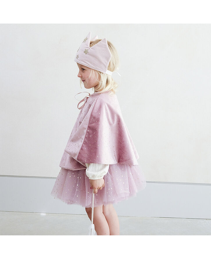 Mimi & Lula Mimi & Lula - Krone - Velvet Pink Stars and Moon 3-8 år