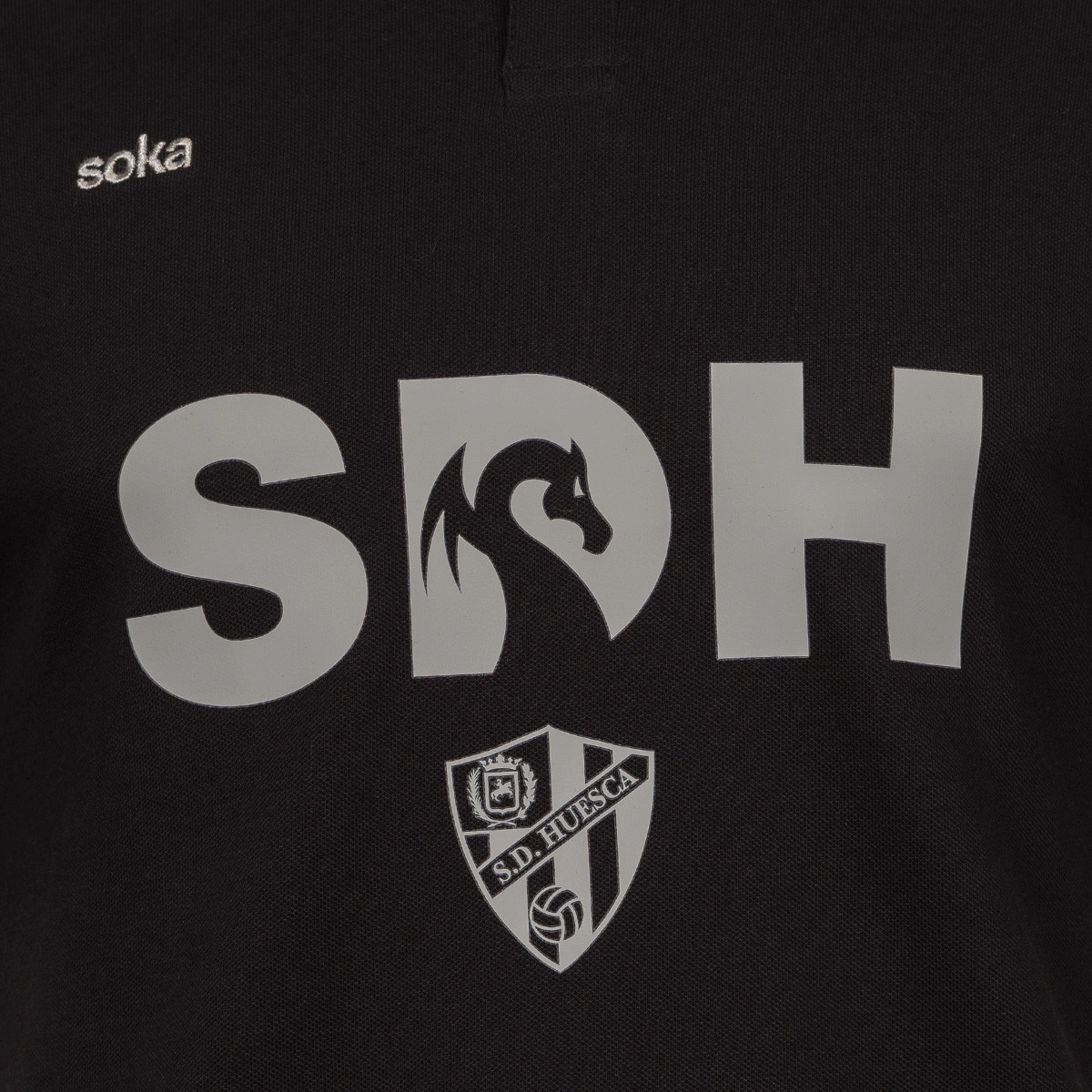 Polo Soka Sociedad Deportiva Huesca Fanswear 2025-2026